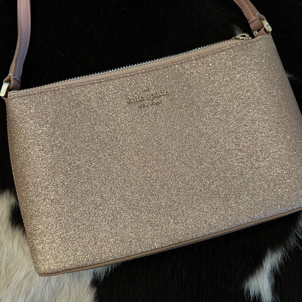 Kate Spade Light Pink Glitter Women's Bag